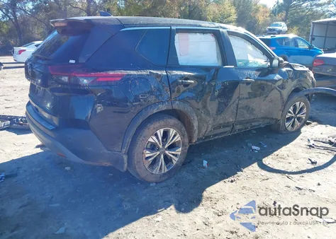 2022 Nissan Rogue Sv Fwd from USA, damaged, VIN 5N1BT3BA4NC733323